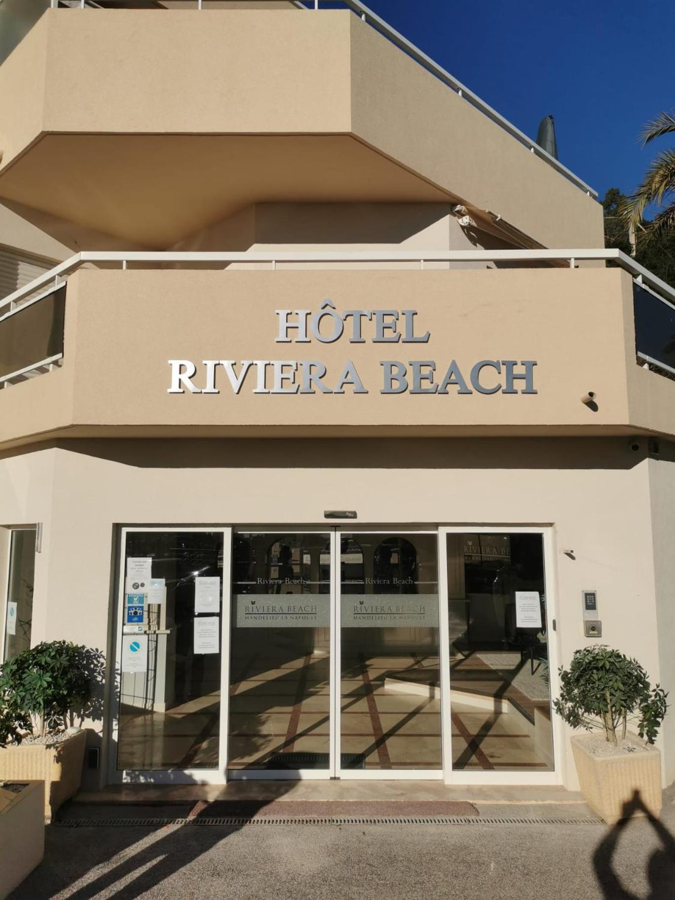 Riviera Beach Hotel Mandelieu エクステリア 写真